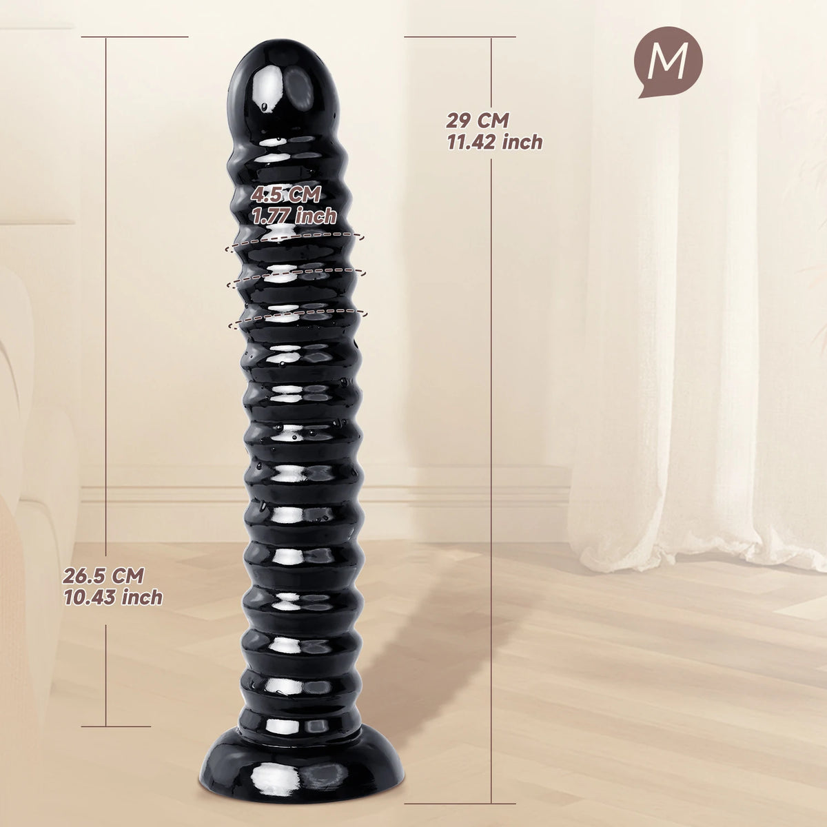 Extra langer Anal-Dildo – S, M, L