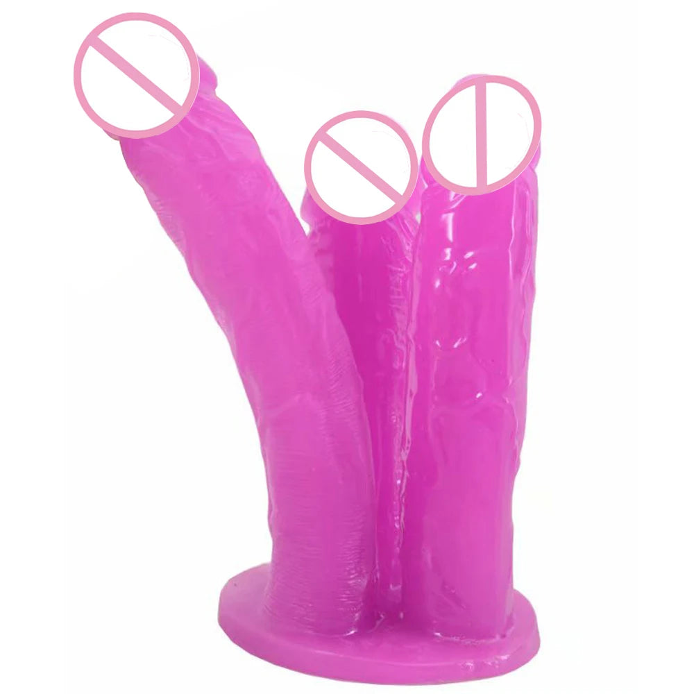 ROUGH BEAST Doppeldildo & XXL-Plug