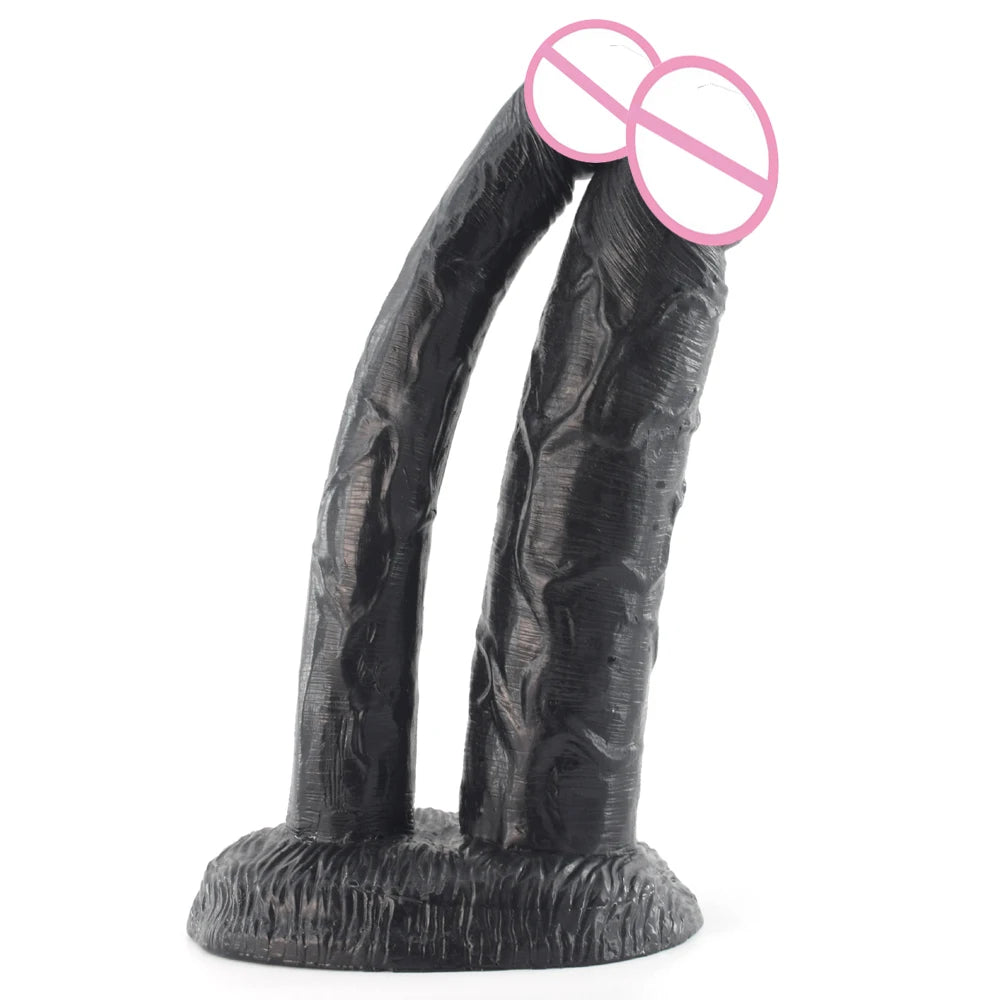ROUGH BEAST Doppeldildo & XXL-Plug