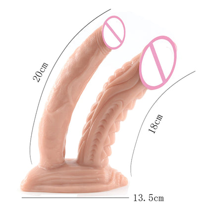 ROUGH BEAST Doppeldildo & XXL-Plug