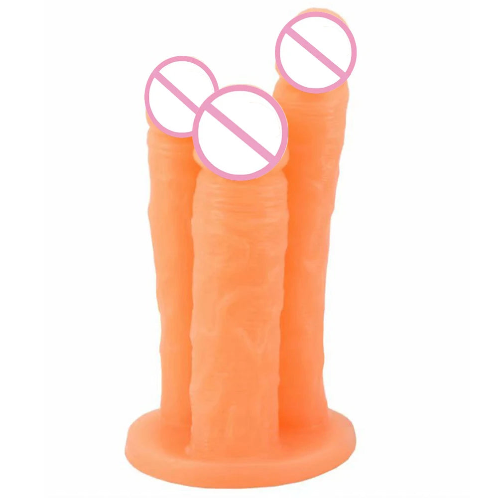 ROUGH BEAST Doppeldildo & XXL-Plug