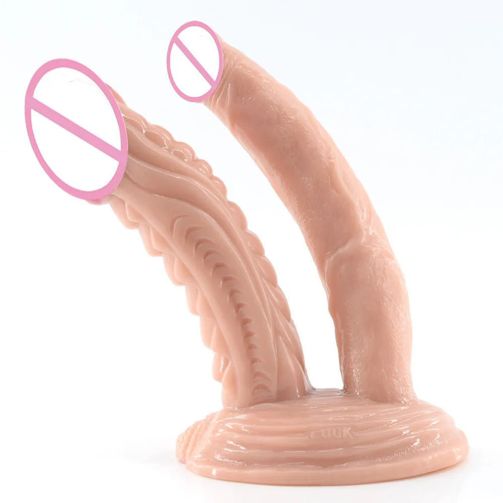 ROUGH BEAST Doppeldildo & XXL-Plug