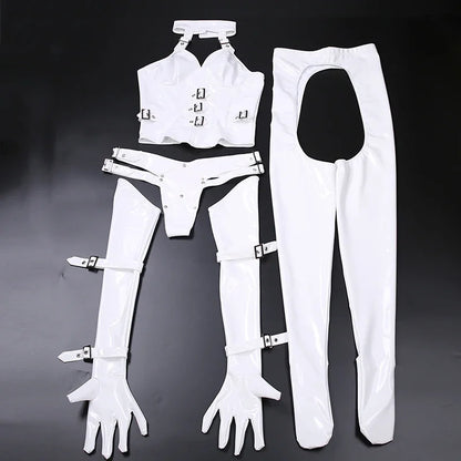 Wetlook-Uniform für Damen – Maid- & Cosplay-Outfit