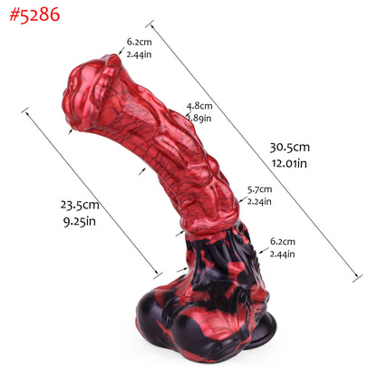 Fantasy-Dildo „Horse“ – großer Silikon-Dildo mit Saugfuß