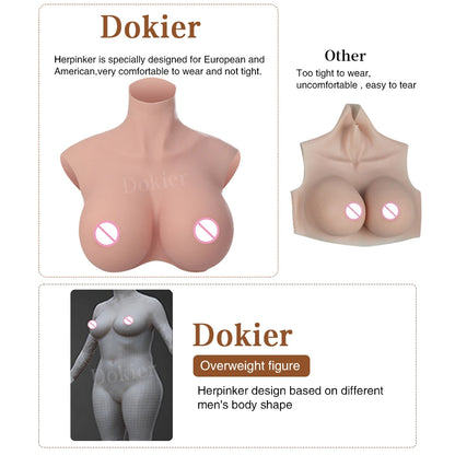 DOKIER Oversize-Brustformen – Cup G bis S
