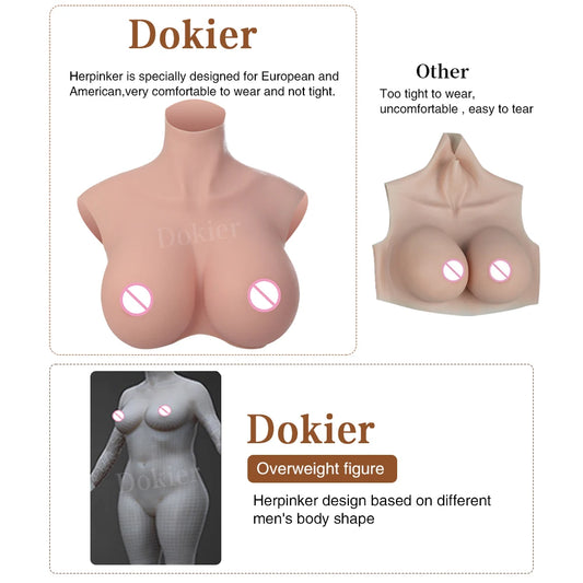 DOKIER Oversize-Brustformen – Cup G bis S