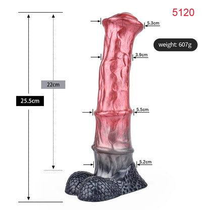 Fantasy-Dildo „Horse“ – großer Silikon-Dildo mit Saugfuß