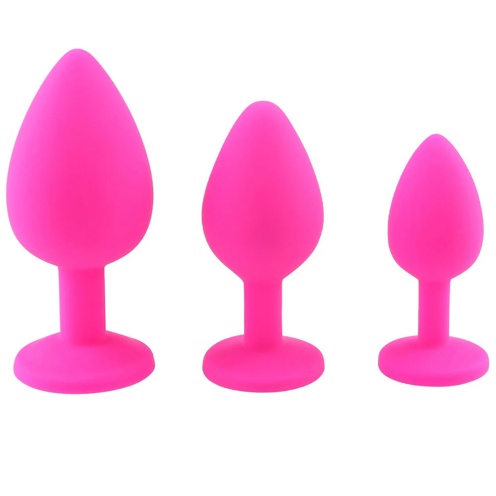 Aufweitbarer Analplug – 4 Farben, 3 Größen
