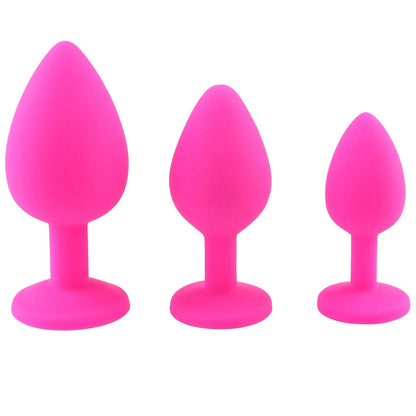 Aufweitbarer Analplug – 4 Farben, 3 Größen
