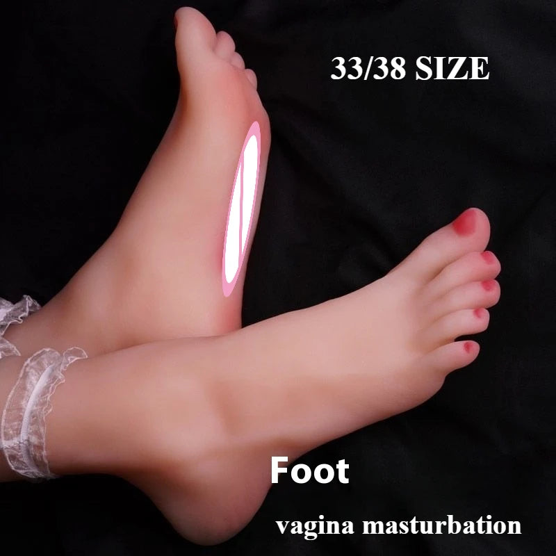Fuß-Masturbator – realistische Füße mit Öffnung