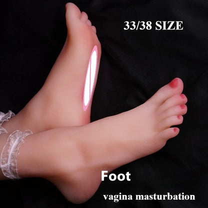 Fuß-Masturbator – realistische Füße mit Öffnung
