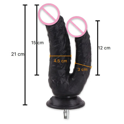 ROUGH BEAST Doppeldildo & XXL-Plug