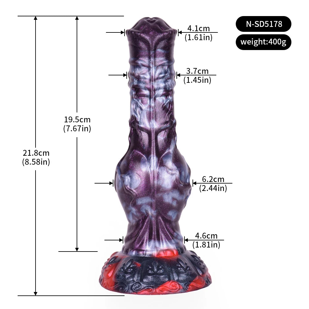 Fantasy-Dildo „Horse“ – großer Silikon-Dildo mit Saugfuß