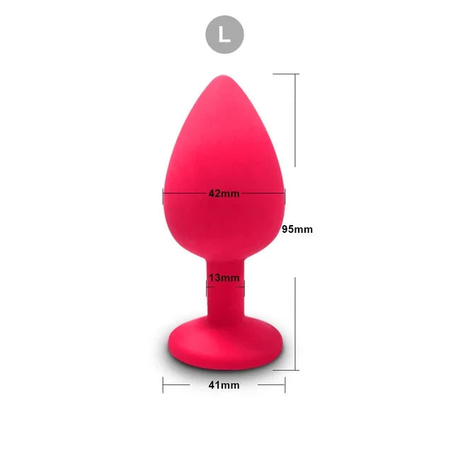 Aufweitbarer Analplug – 4 Farben, 3 Größen