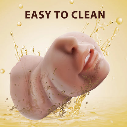 Realistischer Masturbator aus weichem Silikon – 5 Modelle