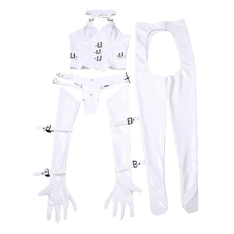 Wetlook-Uniform für Damen – Maid- & Cosplay-Outfit