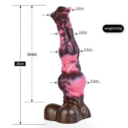 Fantasy-Dildo „Horse“ – großer Silikon-Dildo mit Saugfuß