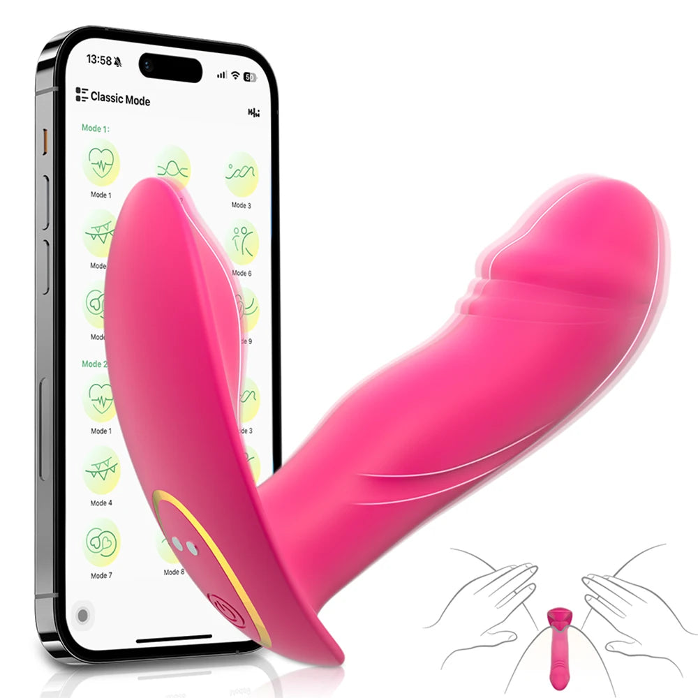 Wearable Rabbit Vibrator mit App-Steuerung