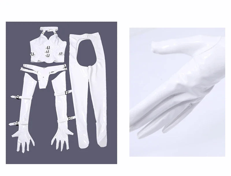 Wetlook-Uniform für Damen – Maid- & Cosplay-Outfit