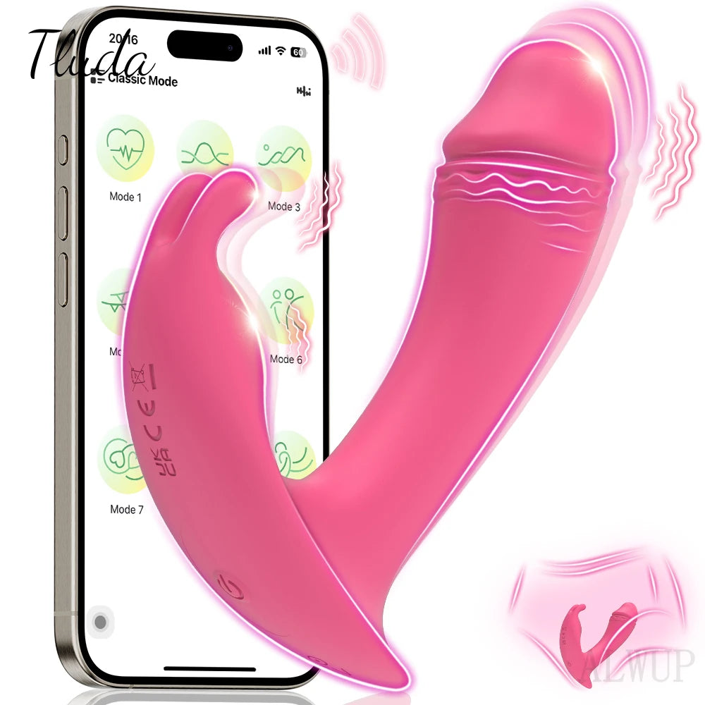 Wearable Rabbit Vibrator mit App-Steuerung