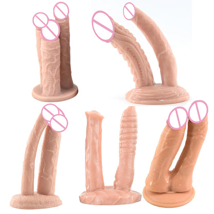 ROUGH BEAST Doppeldildo & XXL-Plug