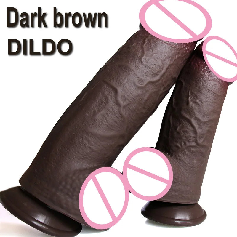 XXL Silikon-Dildo mit Saugfuß