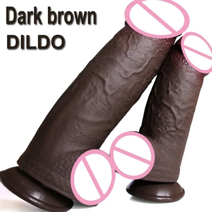 XXL Silikon-Dildo mit Saugfuß