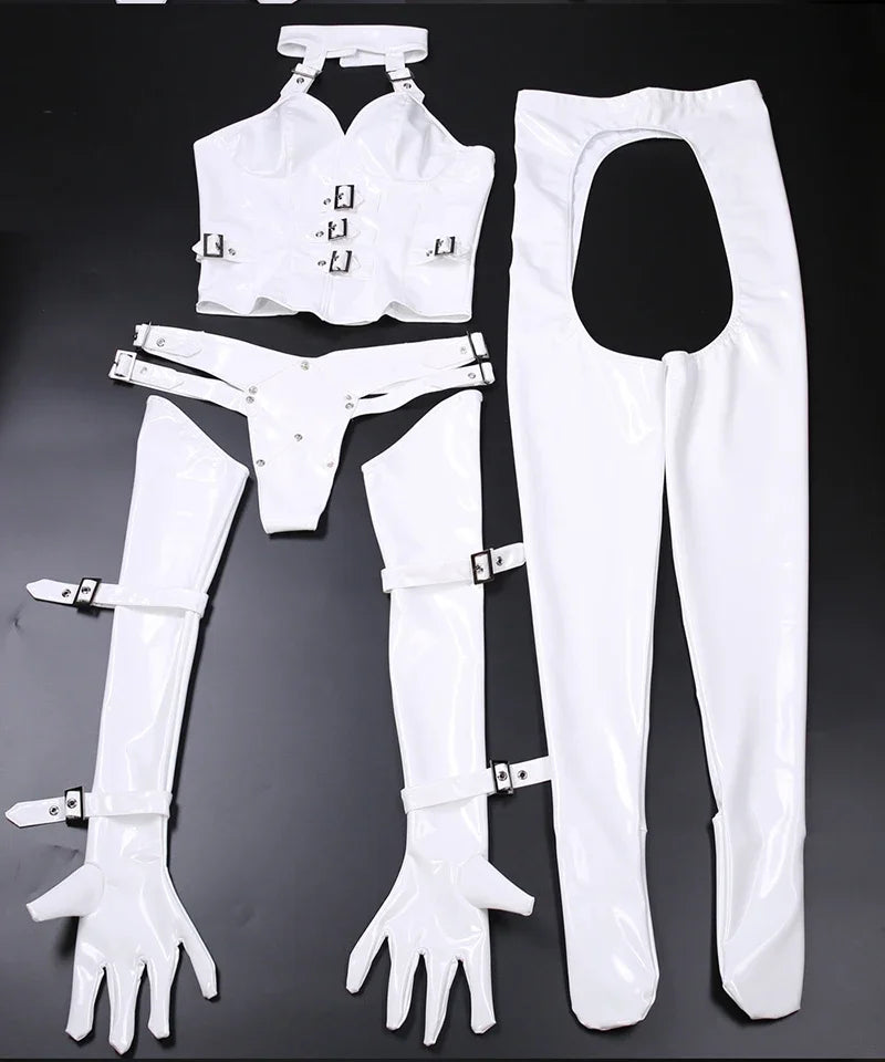 Wetlook-Uniform für Damen – Maid- & Cosplay-Outfit