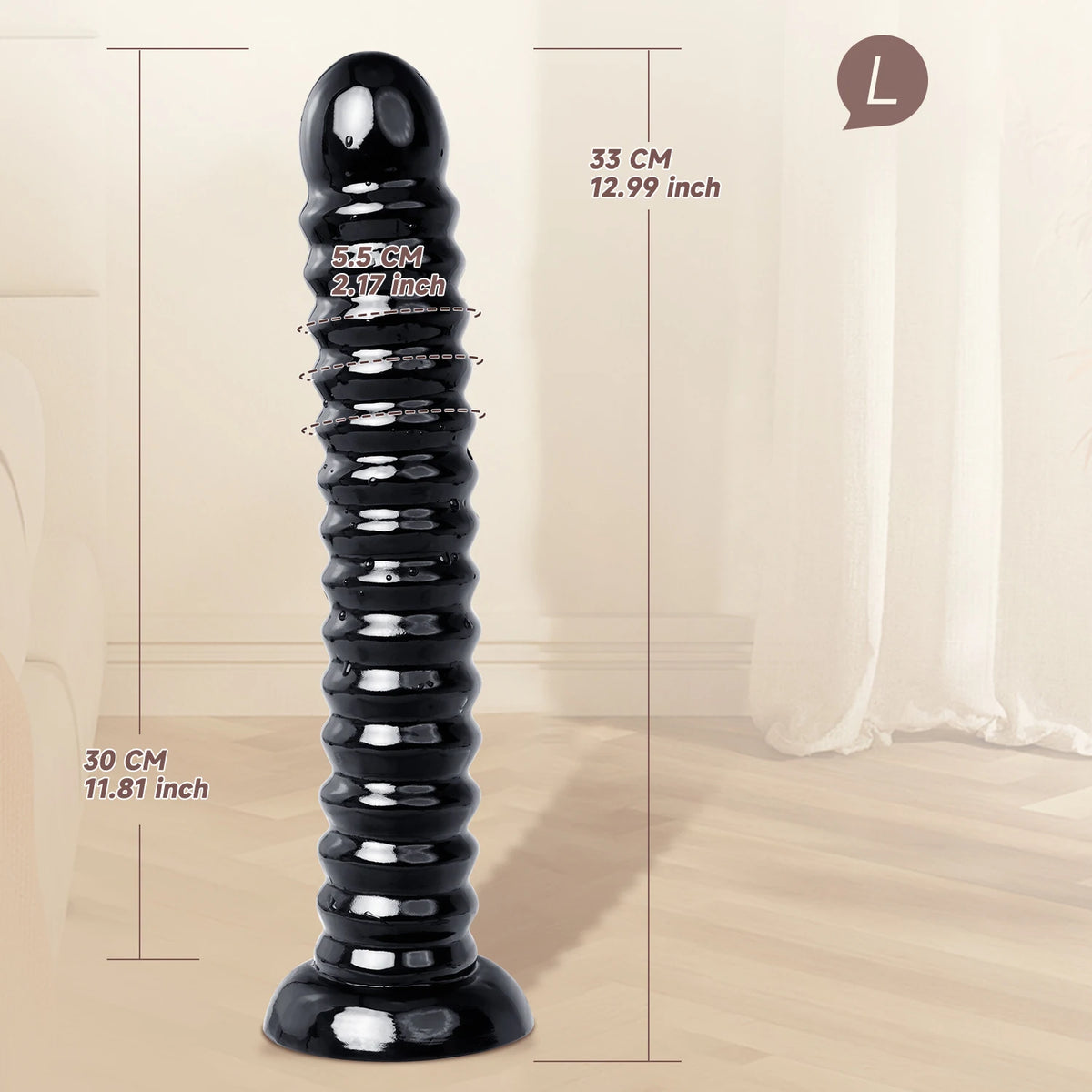 Extra langer Anal-Dildo – S, M, L