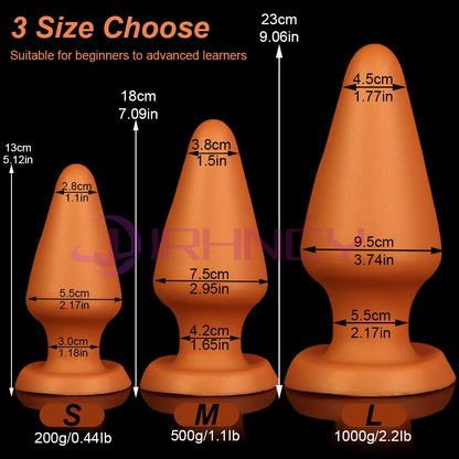 Anal-Set XXL – Analkette oder Plug-Kegel