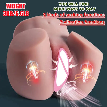 Realistischer Po-Masturbator – von 1,8 kg bis 14 kg