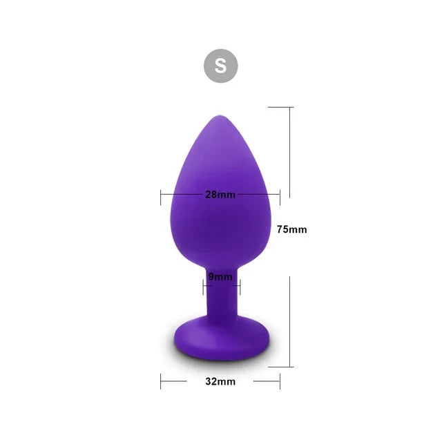 Aufweitbarer Analplug – 4 Farben, 3 Größen
