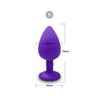 Aufweitbarer Analplug – 4 Farben, 3 Größen