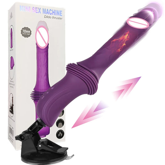 Stoßvibrator – realistischer Dildo mit Thrusting-Funktion