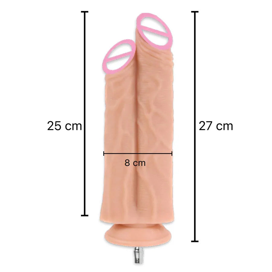 ROUGH BEAST Doppeldildo & XXL-Plug