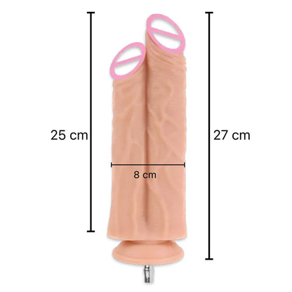 ROUGH BEAST Doppeldildo & XXL-Plug