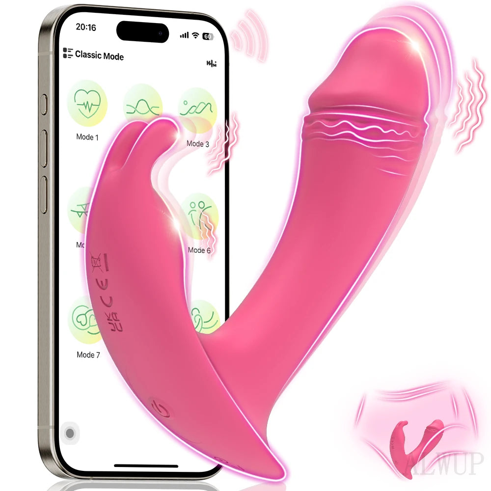 Wearable Rabbit Vibrator mit App-Steuerung