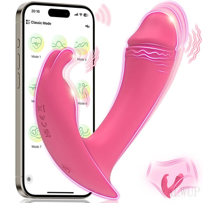 Wearable Rabbit Vibrator mit App-Steuerung