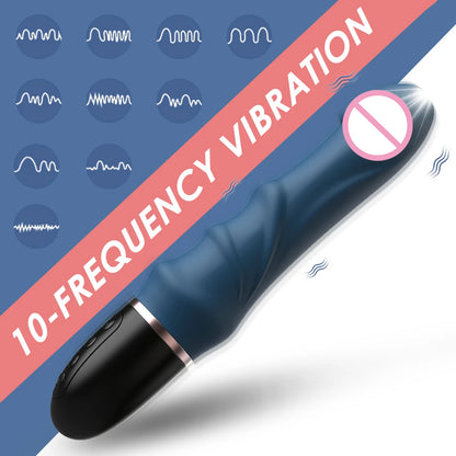 Großer Dildo-Vibrator – 10 Modi für G-Punkt & Klitoris