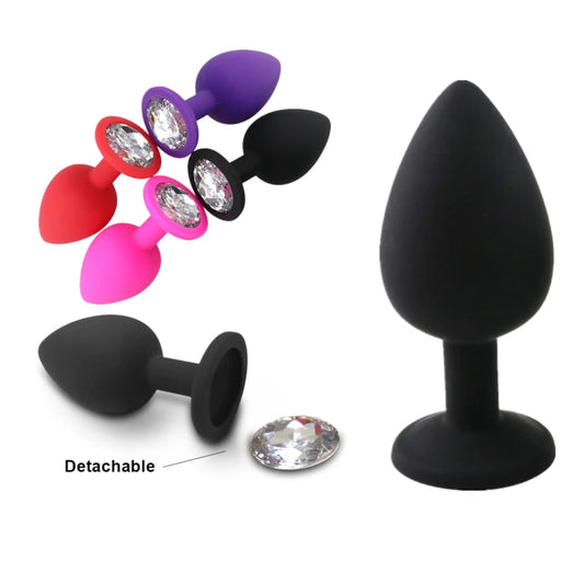 Aufweitbarer Analplug – 4 Farben, 3 Größen