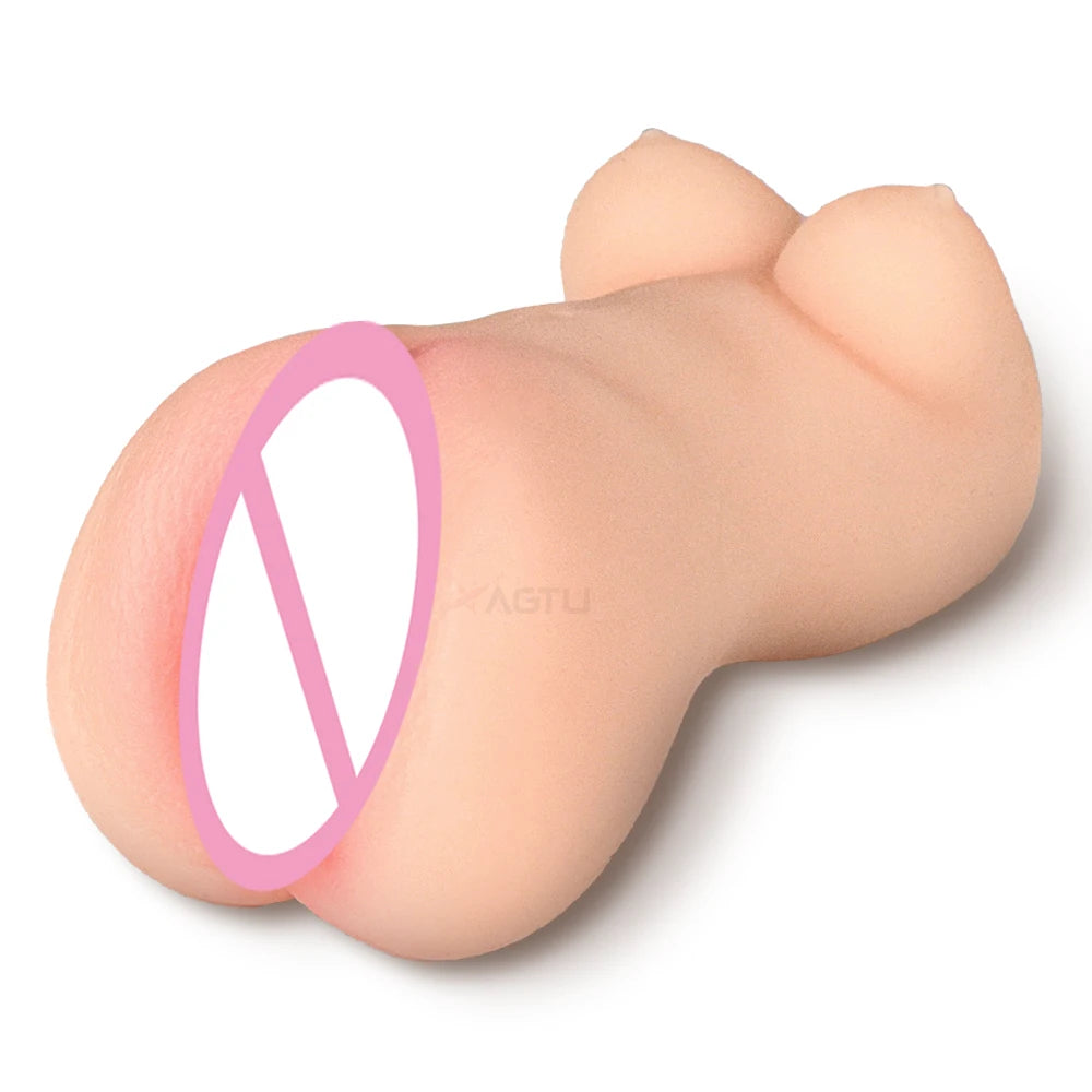 Realistischer Masturbator aus weichem Silikon – 5 Modelle