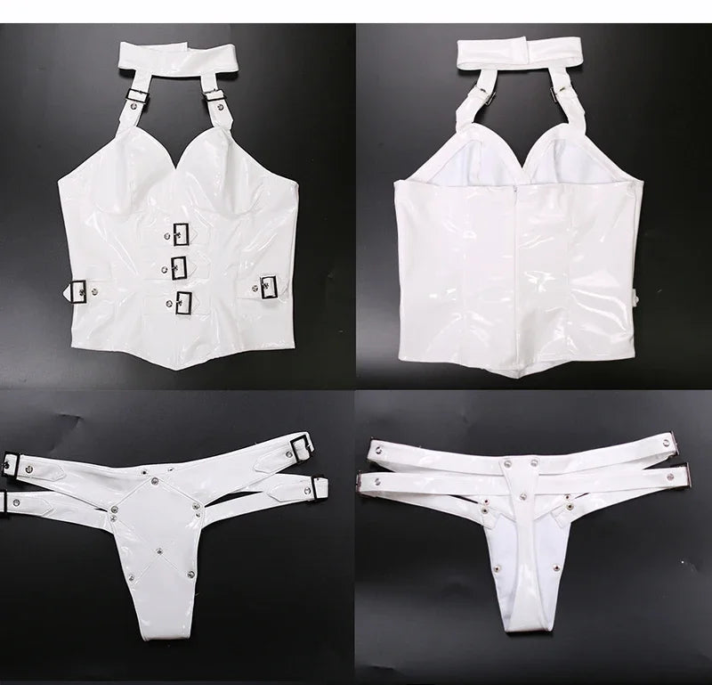 Wetlook-Uniform für Damen – Maid- & Cosplay-Outfit