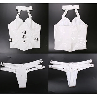 Wetlook-Uniform für Damen – Maid- & Cosplay-Outfit