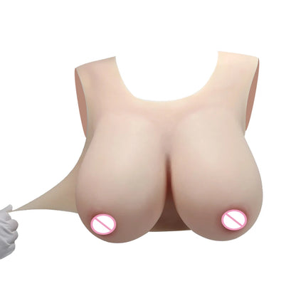 Silikon-Brustformen XXL – Cup C bis H, 4 Hauttöne