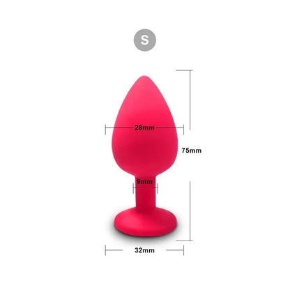 Aufweitbarer Analplug – 4 Farben, 3 Größen