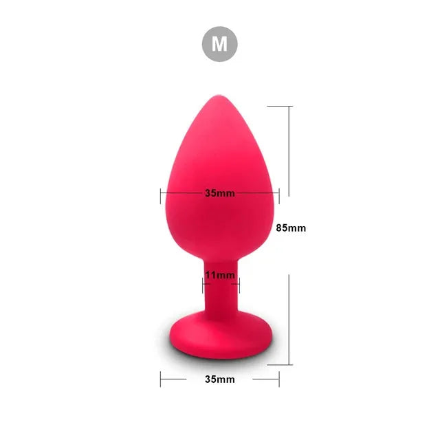 Aufweitbarer Analplug – 4 Farben, 3 Größen