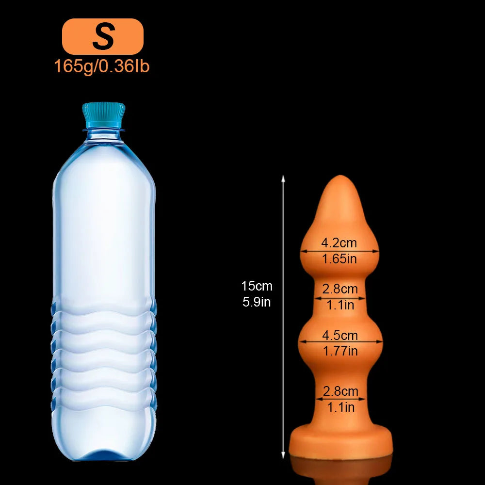 Anal-Set XXL – Analkette oder Plug-Kegel