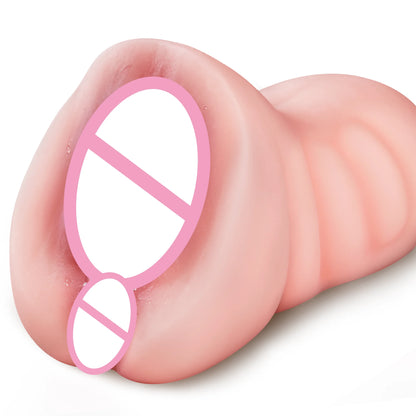 Realistischer Masturbator aus weichem Silikon – 5 Modelle