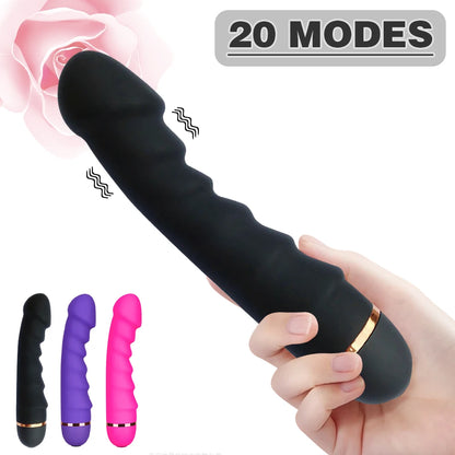 Realistischer Dildo-Vibrator – kraftvoll für den G-Punkt