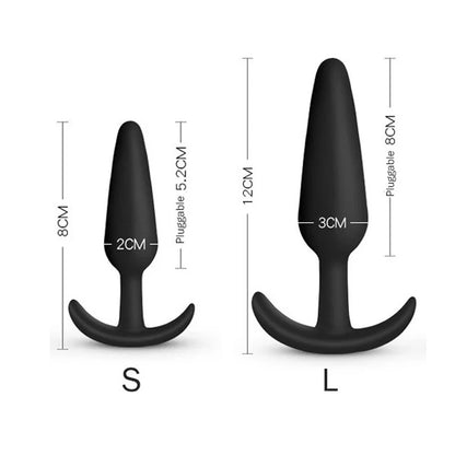 Analplug-Set aus Silikon – einzeln oder im Set
